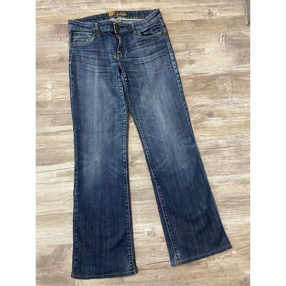 Kut from the Cloth Straight Leg Jeans Mid Rise Women’s Sz 6 - Picture 1 of 7